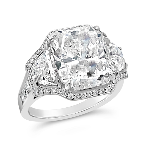 Radiant Diamond Ring