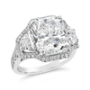 Radiant Diamond Ring
