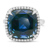 Sapphire & Diamond Ring
