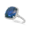 Sapphire & Diamond Ring