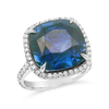 Sapphire & Diamond Ring