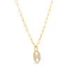 Pave Diamond Loop Pendant