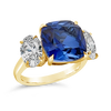 Sapphire & Diamond Ring