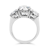 Three Stone Round Diamond Ring