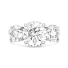 Three Stone Round Diamond Ring