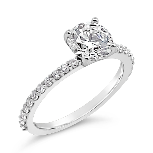 Round Diamond Engagement Ring