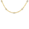 Diamond Mariner Link Necklace