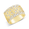 Scattered Diamond Band Ring