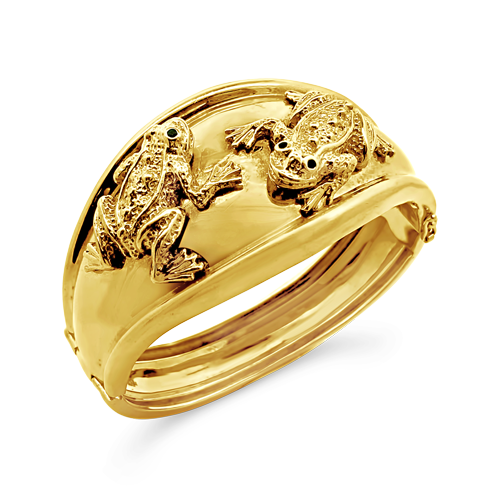 Gold Frog Bracelet