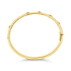 Yellow Gold & Diamond Bangle Bracelet