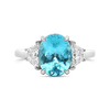 Paraiba Tourmaline & Diamond RIng