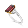 Spinel & Diamond Ring