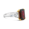 Spinel & Diamond Ring