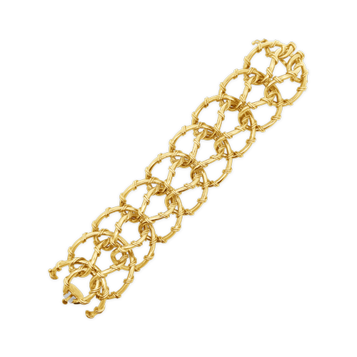 Intertwined Link Estate Bracelet