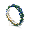Blue & Green Enamel Estate Bracelet
