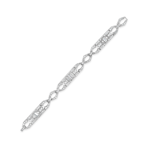 Diamond Art Deco Estate Bracelet