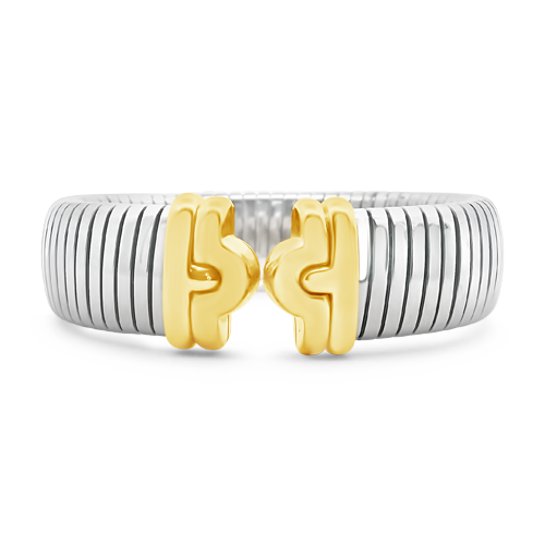 Gold & Steel Bulgari Estate Bracelet