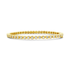 Yellow Gold & Diamond Estate Bangle Bracelet