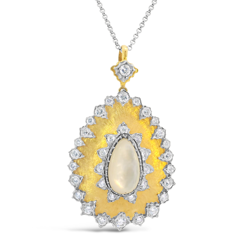 Buccellati Pendant & Earring Estate Set