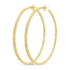 Gold & Diamond Estate Hoop Earrings