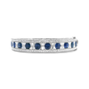 Sapphire & Diamond Bangle Bracelet