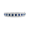 Sapphire & Diamond Bangle Bracelet