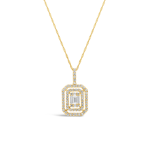 Diamond Cluster Pendant