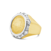 Yellow Gold Signet Coin Ring