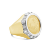 Yellow Gold Signet Coin Ring