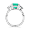 Emerald & Diamond Ring