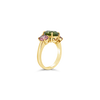 Peridot & Pink Sapphire Ring