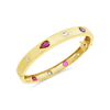 Ruby & Diamond Bangle Bracelet
