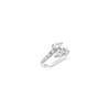 Diamond Bypass Ring