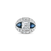 J.E. Caldwell Sapphire & Diamond Ring