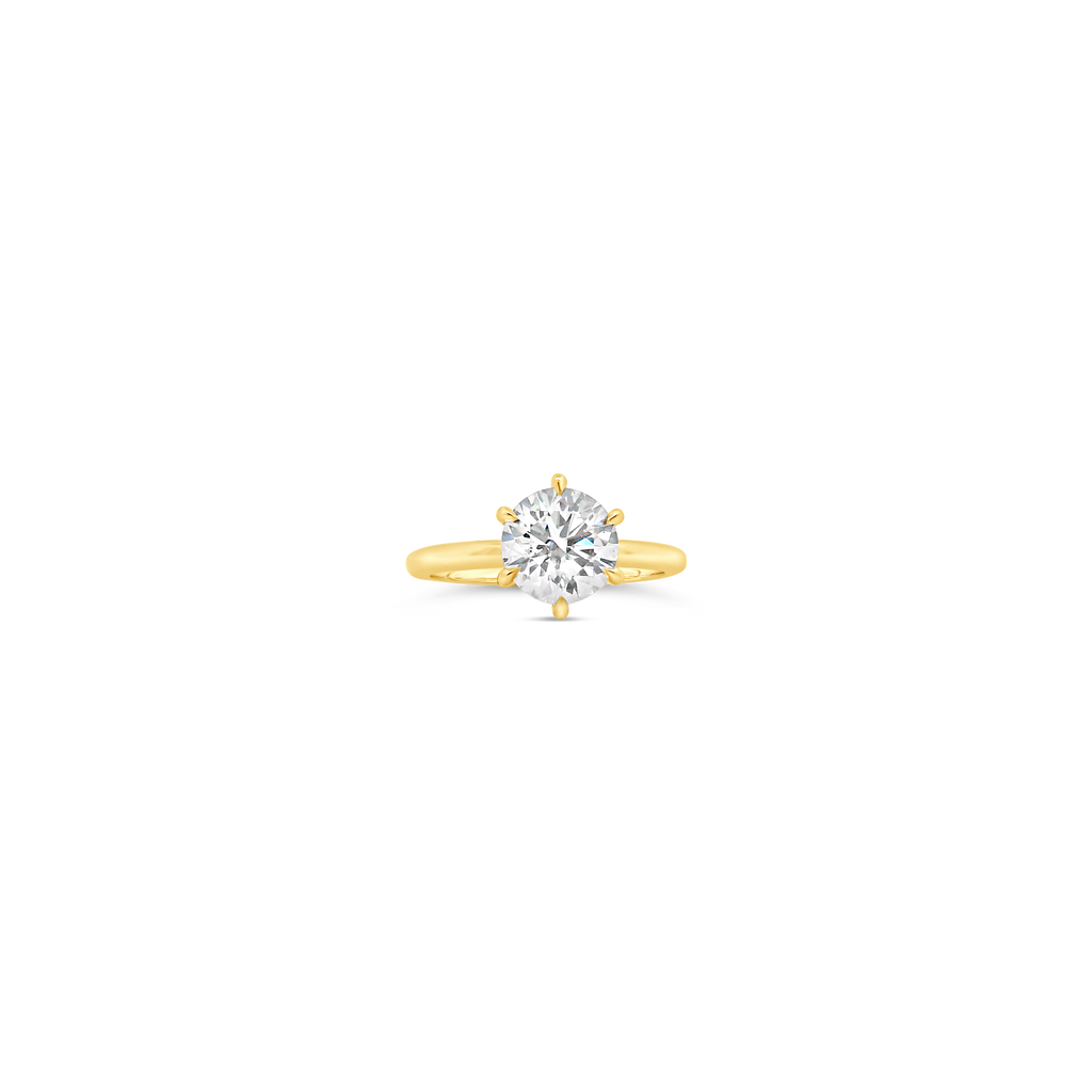 Round Diamond Engagement Ring
