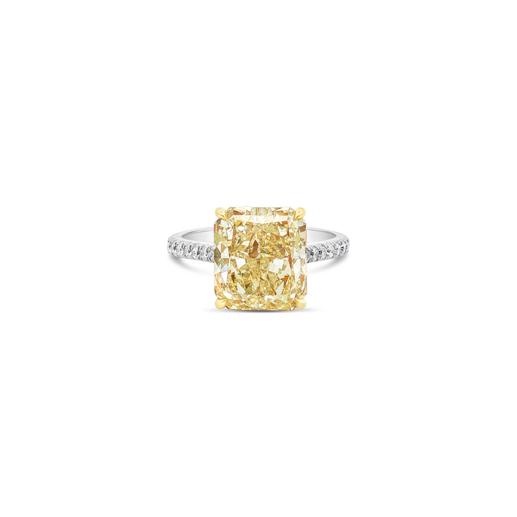 Yellow Diamond Engagement Ring