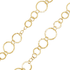 Gold Circles Estate Necklace