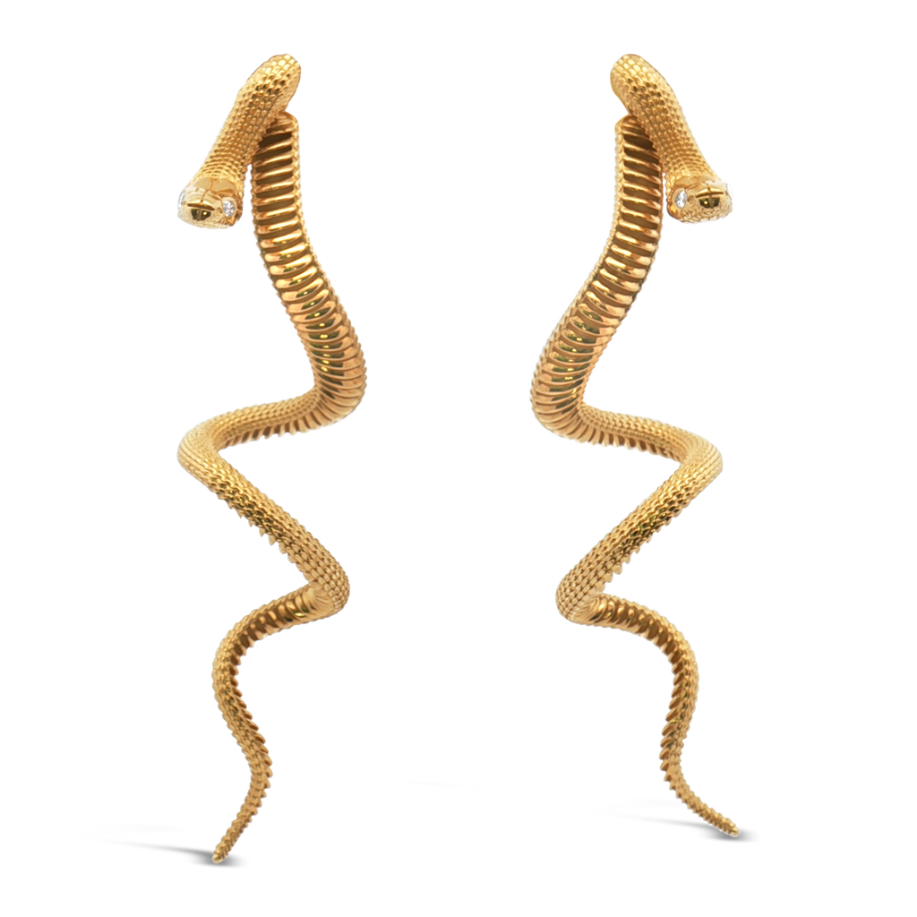 Snake Estate Earrings