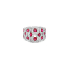 Ruby & Diamond Dome Ring