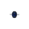 Oval Sapphire & Diamond Ring
