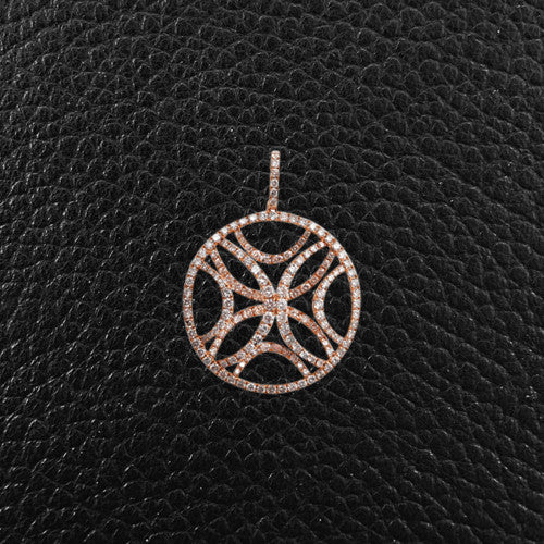 Diamond Circle Pendant