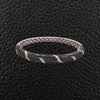 Black & White Diamond Bangle Bracelet
