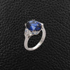 Sapphire & Diamond Ring