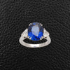 Sapphire & Diamond Ring