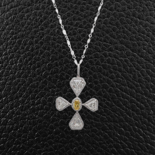 Diamond Cross Pendant