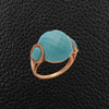 Turquoise & Diamond Ring
