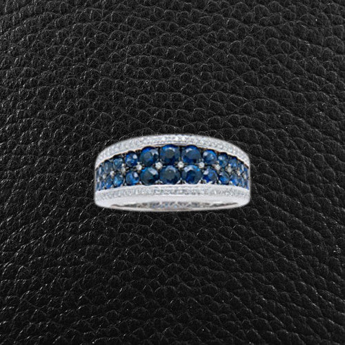 Sapphire & Diamond Ring