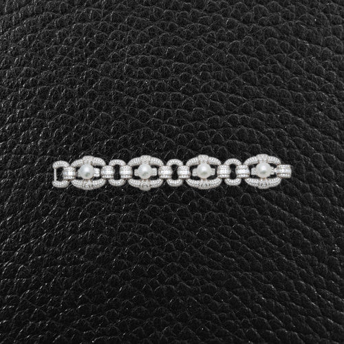 South Sea Pearl & Diamond Bracelet