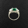 Emerald & Diamond Ring