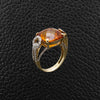 Citrine & Diamond Ring